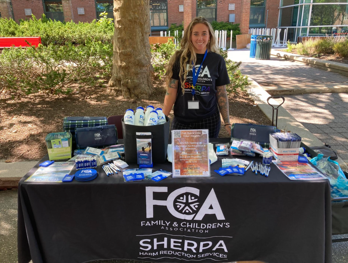 The Family and Children's Association's Sherpa Program connects individuals at risk of substance use to certified recovery peer advocates to connect them to the services they need